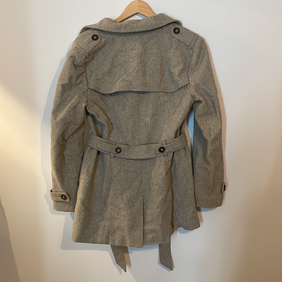 Grey Banana Republic wool blend pea coat - Picture 4 of 4